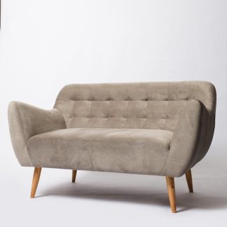 Industrial Linen Sofa, Corner